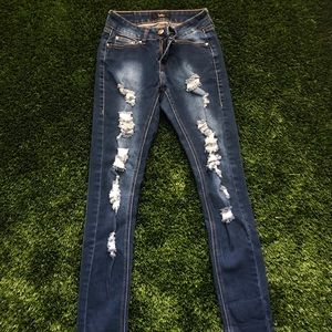 Distressed Jeans